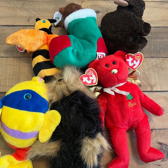 Six new beanie babies with tags - Picture 1 of 1